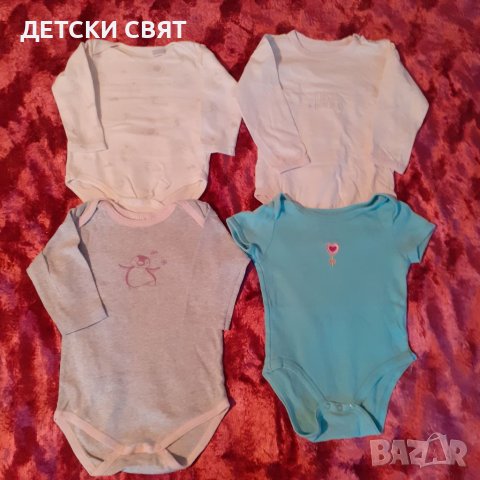 Бебешки дрешки - различни модели и размери, снимка 3 - Бодита за бебе - 38630894