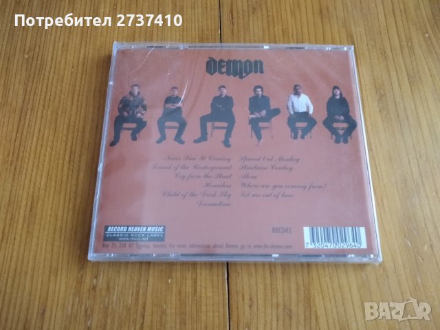 DEMON - SPACED OUT MONKEY 15лв оригинален диск, снимка 2 - CD дискове - 43412025