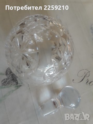 кристална бутилка за парфюм , снимка 3 - Вази - 37161767