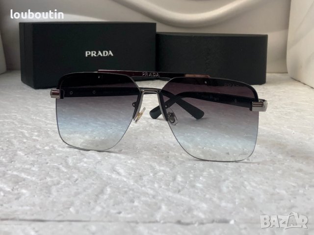 Prada 2023 мъжки слънчеви очила, снимка 3 - Слънчеви и диоптрични очила - 39071216