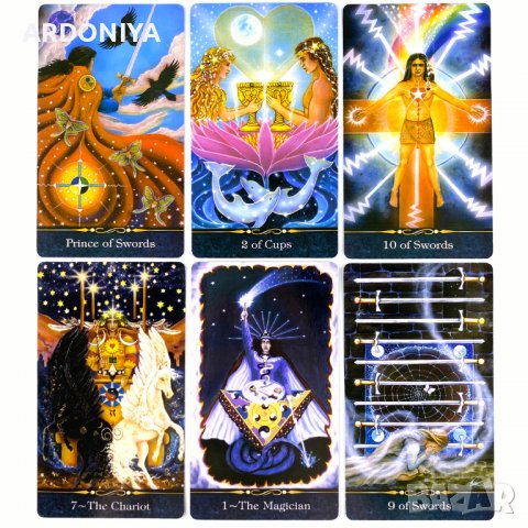 The Star Tarot - карти Таро, снимка 11 - Други игри - 37370508