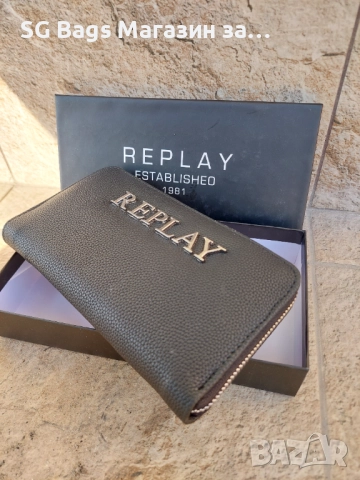 Replay дамско портмоне дамски портфейл код 230, снимка 14 - Портфейли, портмонета - 43966282