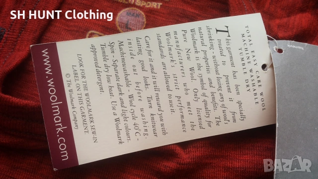 DEVOLD Thermo Underwear 100% Merino Wool размер L термо блуза - 1829, снимка 10 - Екипировка - 53021092