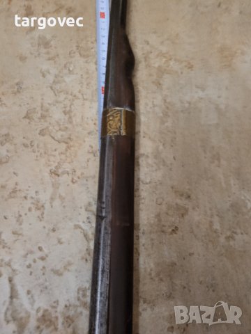 Дълга кремъчна пушка кремаклийка, снимка 3 - Антикварни и старинни предмети - 43421129