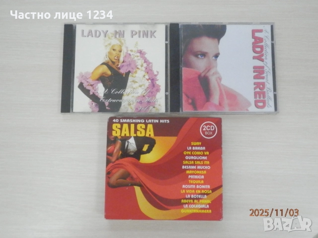 Lady in Red - A Collection of Great Ballads - Lady in Pink - Salsa - 40 Smashing Latin Hits - 2CD