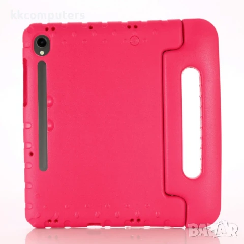 Samsung Galaxy Tab S10 FE Foldable Thumb Kickstand EVA Удароустойчив Калъф и Протектор, снимка 2 - Калъфи, кейсове - 51037235
