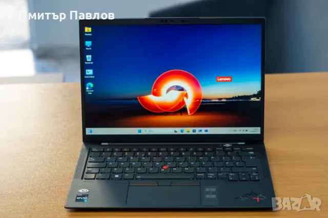 Lenovo ThinkPad X1 Carbon Gen 10 / i5-1240P / 16GB / 512GB / Touch WUXGA, снимка 1 - Лаптопи за дома - 49390794