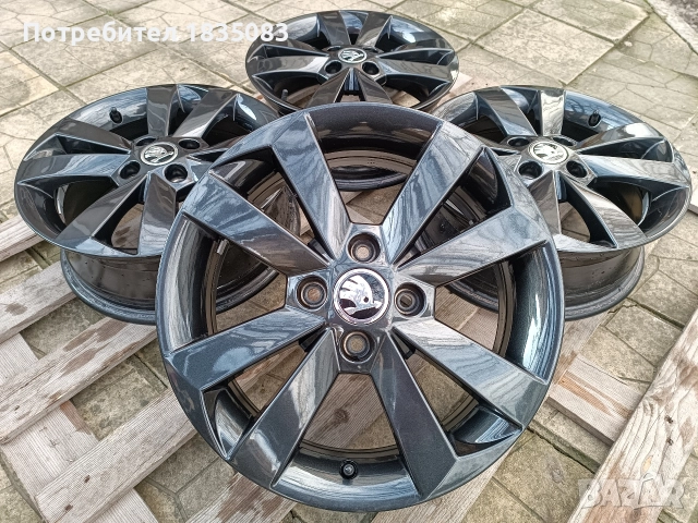 Лети джанти 15ки 4х100 Skoda