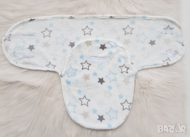 Антистрес пелена 0-3 месеца - зимна, снимка 2 - Спално бельо и завивки - 43016622