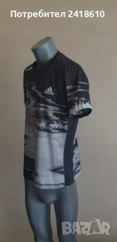 Adidas Tennis Court Sascha Zverev  Clima Lite Mens Size М ОРИГИНАЛ! 2бр. Мъжки Тениски!, снимка 16 - Тениски - 50948184