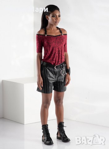 Блуза  с голи рамене, снимка 4 - Тениски - 28878968