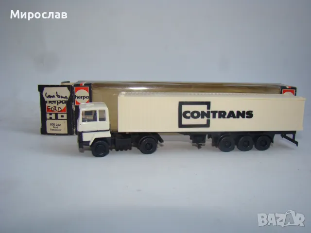 HERPA H0 1/87 FORD КАМИОН МОДЕЛ ТИР ИГРАЧКА КОЛИЧКА