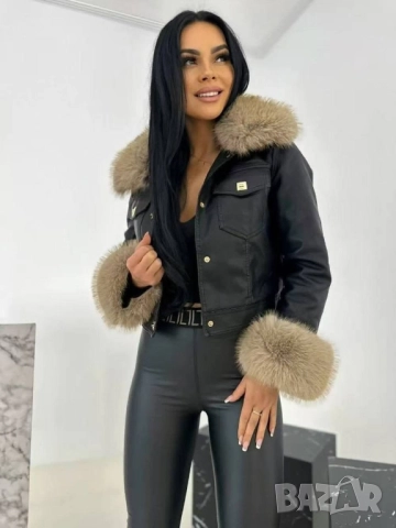 дамско яке с пух , снимка 3 - Якета - 51858021