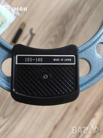 Външен микрометър Mitutoyo 103-140-10 – с тресчотка: 75-100 мм, снимка 9 - Шублери - 52773359