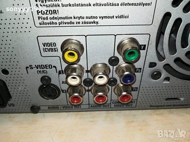 PHILIPS DVDR3510V/31 DVD RECORDER/VIDEO RECORDER-ВНОС FRANCE 1410221723, снимка 14 - Плейъри, домашно кино, прожектори - 38331234