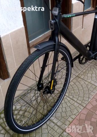 Електрически ТИЙНУЕЙ ! 28 цола ! Турер ! С ремък !, снимка 3 - Велосипеди - 53609420