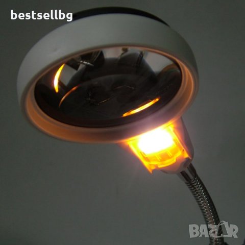 Мощна настолна лупа лед осветление свободни ръце трета ръка запояване, снимка 7 - Поялници и запояване - 28966514