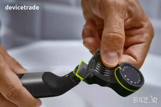 Хибриден уред за подстригване/оформяне Philips OneBlade Pro QP6651/61, За брада и тяло, снимка 5 - Тримери - 49641409