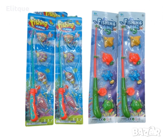Детски занимателен риболовен комплект с въдица и морски обитатели, снимка 5 - Други - 52753226