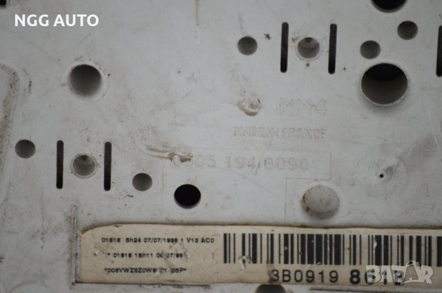 Табло Километраж за Volkswagen, VW Passat, 1996-2005, 3B0919861B, 3B0919 861 B, 0905 194 0090, снимка 5 - Части - 40272958