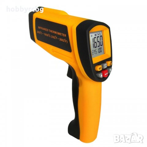 Дигитален инфрачервен термометър 1650 °C, снимка 1