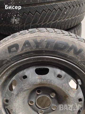 Зимни гуми с железни джанти 5/100(6J ET38/ц.отв.57,1)+Подарък тасове , снимка 7 - Гуми и джанти - 52224746