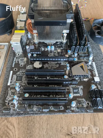 Дънна платка - ASRock Z77 Pro4 (1155), снимка 2 - Дънни платки - 48591698