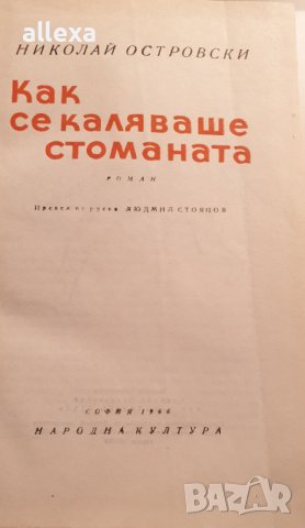 " Как се каляваше стоманата ", снимка 4 - Художествена литература - 43366269