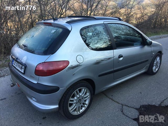 Peugeot 206 1.4i на части, снимка 3 - Автомобили и джипове - 28456641