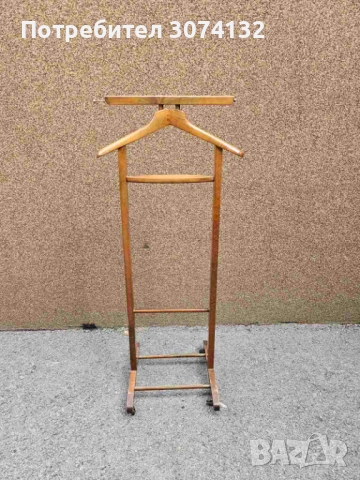 Ретро закачалка за костюм, снимка 3 - Антикварни и старинни предмети - 52829185