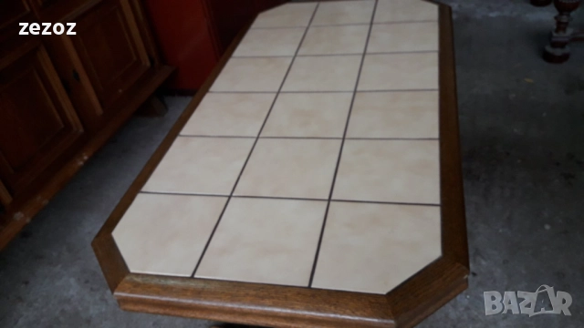 Холна маса с плочки, снимка 3 - Маси - 52874567