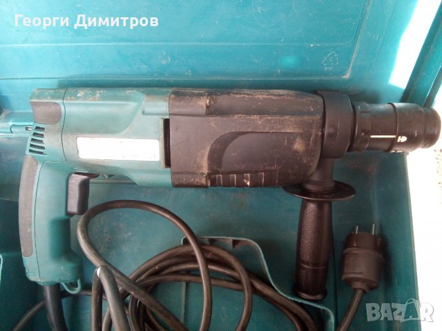 перфоратор MAKITA HR2450T - 780W - три функции, оригинал японски, 2006г., снимка 12 - Перфоратори - 37991776