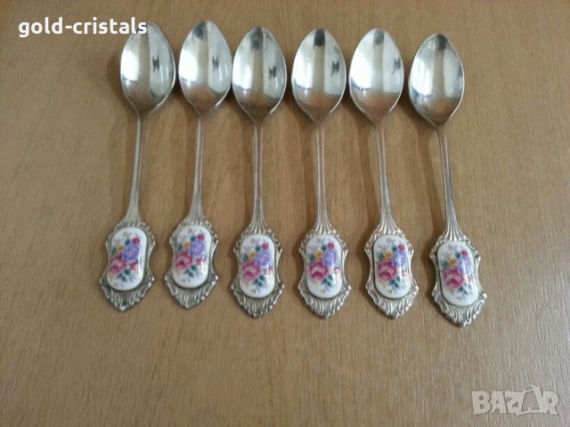лъжички и вилички с фин порцелан 