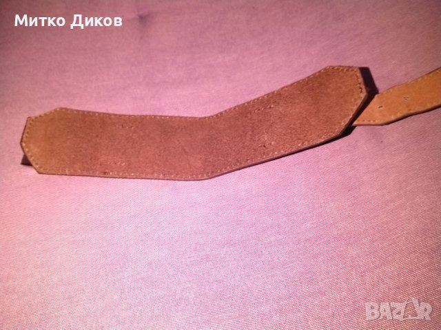 Верижка за ръка ест. кожа нова обща дълж. 285мм и шир. отвън 51мм и вътре 24мм-става голям часовник, снимка 4 - Мъжки - 43518127