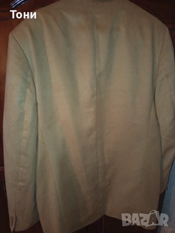 DOWNTOWN VISION Ново Мъжко Сако от Чист Натурален Кашмир L , снимка 16 - Сака - 52447505