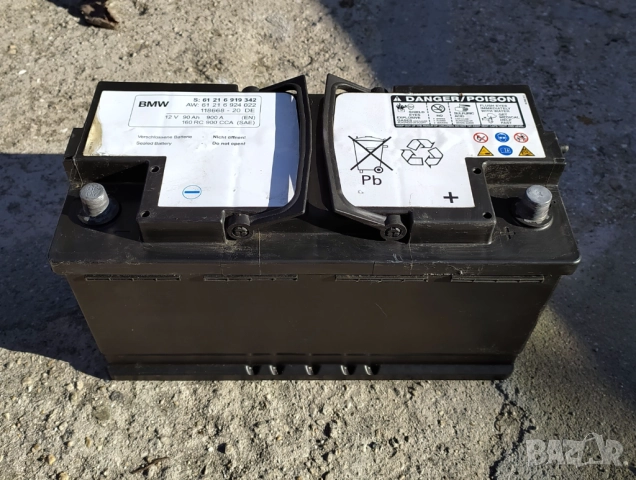 Акумулатор OEM BMW AGM 12V, 90Ah, 900А