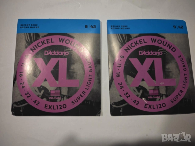 D'Addario EXL120-09-42-струни за ел.китара на ПРОМОЦИЯ