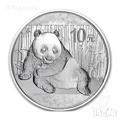 Сребро 1 oz Панда 2015
