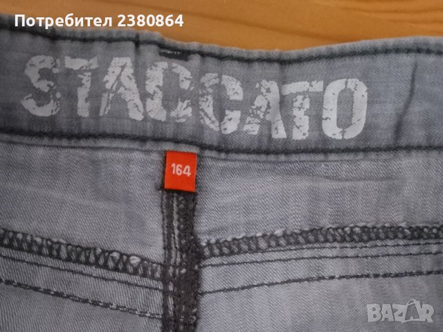 Тънки мъжки на "Denim"къси дънки/н.164, снимка 5 - Детски къси панталони - 40413691