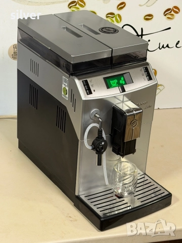 Кафемашина кафе автомат Saeco Lirika с гаранция, снимка 4 - Кафемашини - 52942472