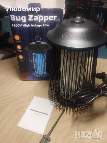 Уред за унищожаване на насекоми на открито, електрически уред за отблъскване на комари,  , снимка 7 - Други стоки за дома - 44911469