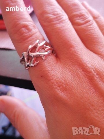 Унисекс сребърен пръстен - модел R115A