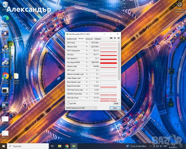 Gainward GTX950 2GB GDDR5, 128-bit, Display Port, HDMI, DVI, снимка 9 - Видеокарти - 51815969