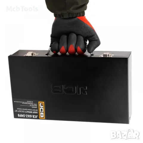 Комплект ударни вложки 16 части 3/4 (17 – 50 мм) 6-стенни JCB, снимка 4 - Други инструменти - 49288858