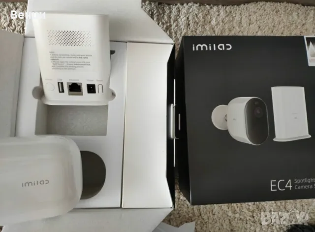 Нова Охранителна Camera Xiaomi IMILAB EC4 Outdoor Security  Set+Solar, снимка 6 - Xiaomi - 50367315