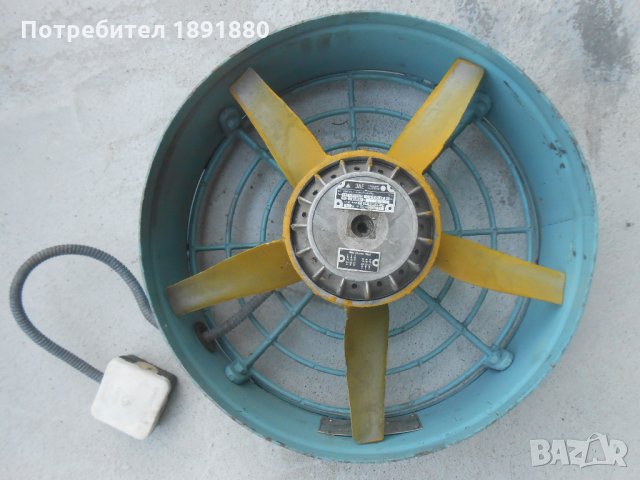 Нов вентилатор с пускател , снимка 3 - Други машини и части - 26305392