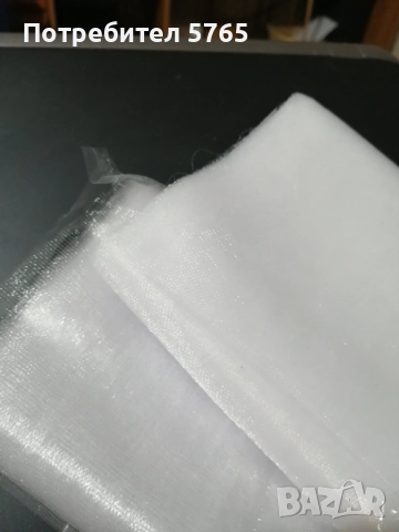 Тюл органза -бял, снимка 2 - Декорация - 52837565