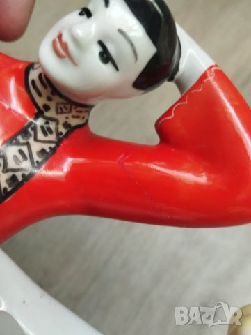 Стара съветска статуетка,композиция, снимка 7 - Други ценни предмети - 47720388