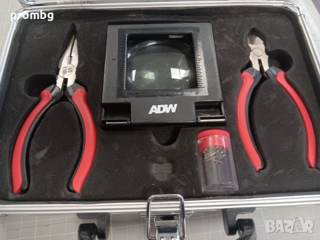 комплект инструменти за прецизна работа, ремонт на очила ADW-Германия, снимка 4 - Други инструменти - 43309641