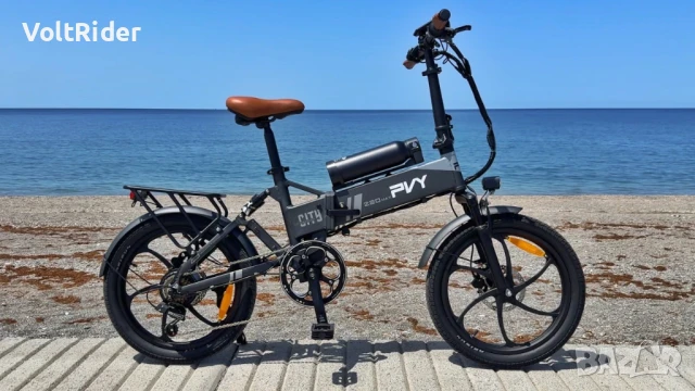 Сгъваемо електрическо колело PVY Z20 Max 750W 36V 25.6Ah, снимка 7 - Велосипеди - 48407941